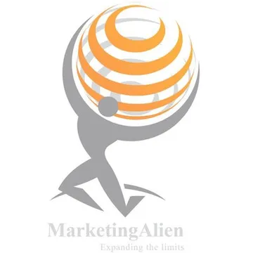 Marketing Alien Logo