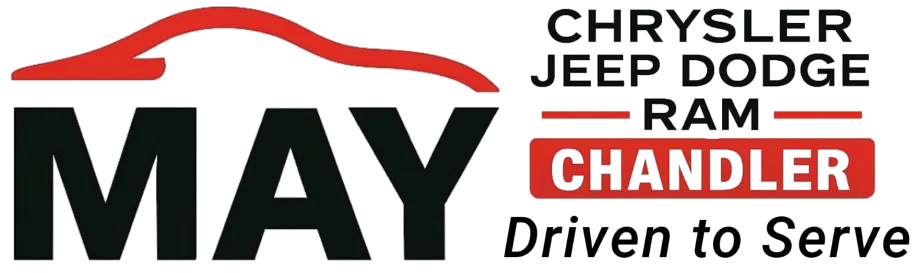 May Chrysler Jeep Dodge Ram Chandler logo