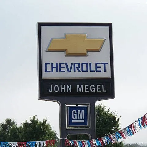 John Megel Chevrolet logo