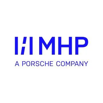 MHP - A Porsche Company logo