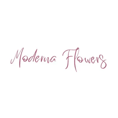 modernaflowersca.com logo