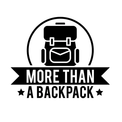 More than a backpack logo