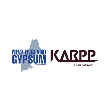 New England Gypsum & Robert N. Karpp Logo