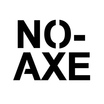 NO-AXE logo