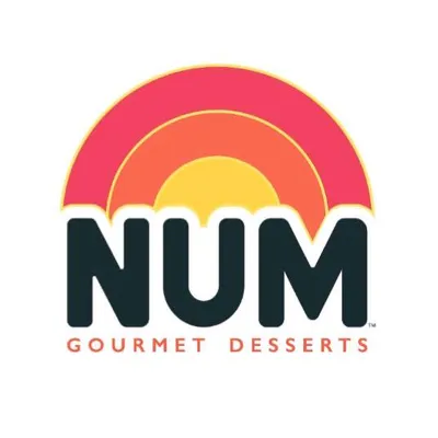 NUM Gourmet Desserts logo