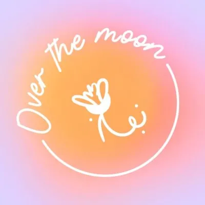 Over the Moon Florist logo