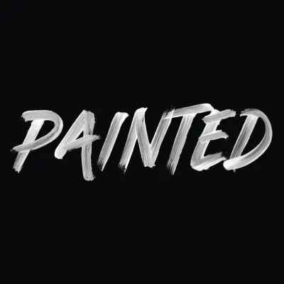 Painted logo