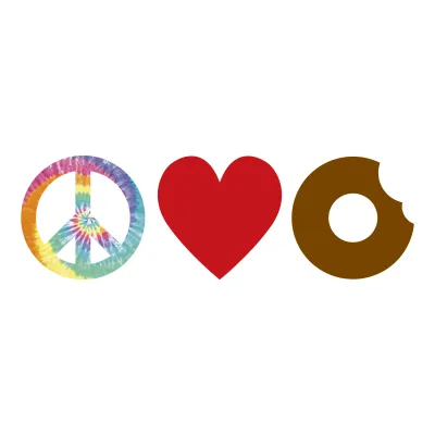 Peace, Love and Little Donuts, LLC franchise logo
