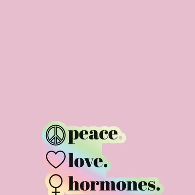 Peace Love Hormones logo