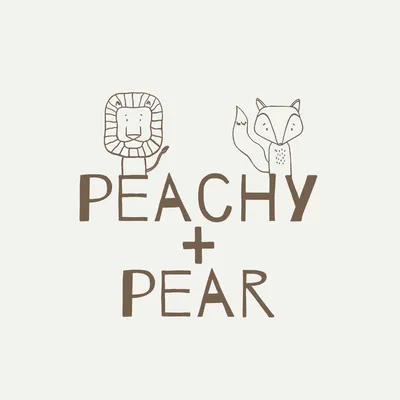 Peachy  Pear logo