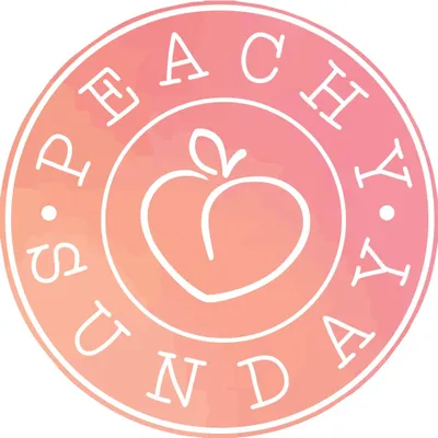 Peachy Sunday logo