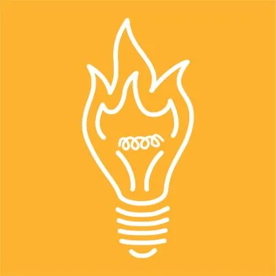Pitch Deck Fire Logo