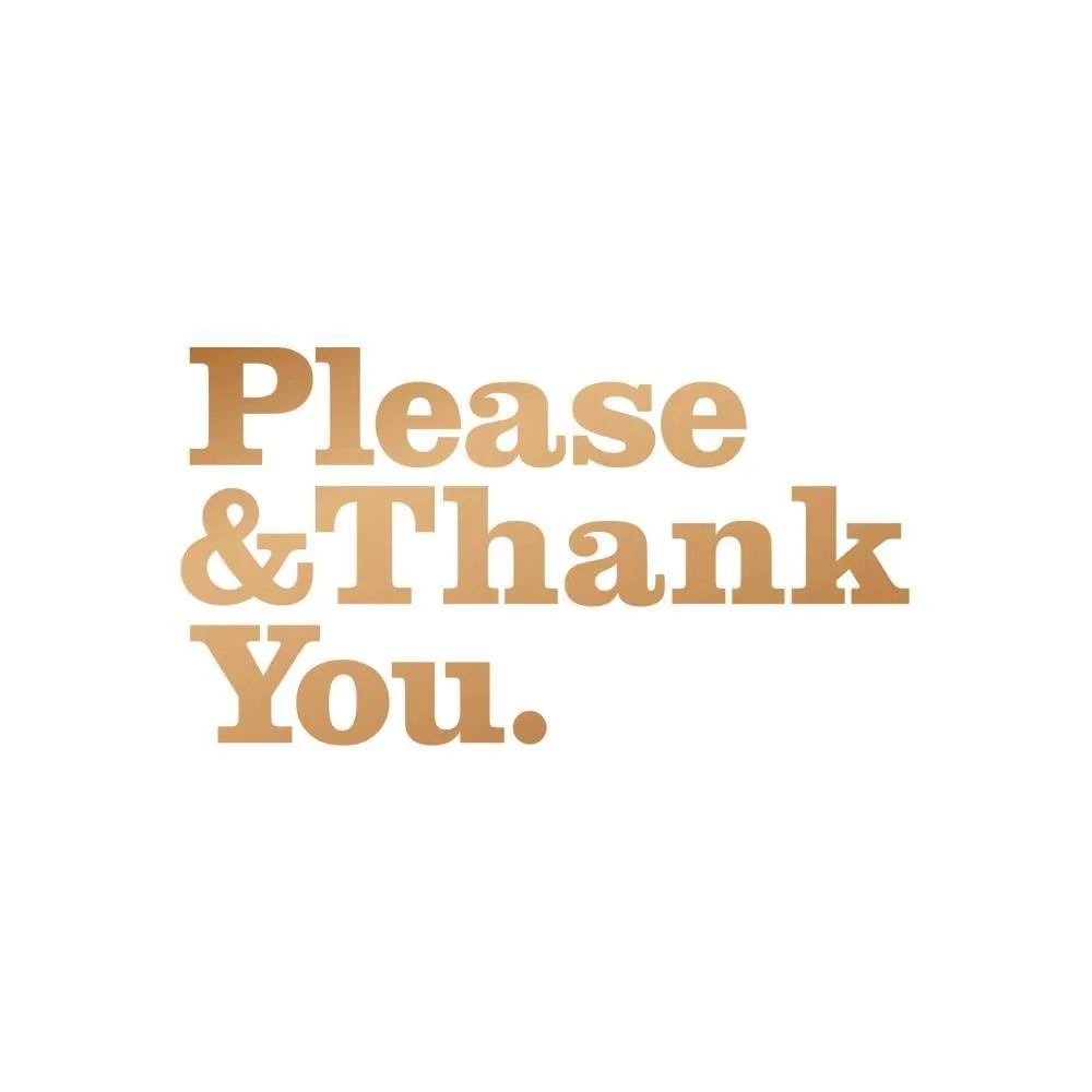 Please Thankyou