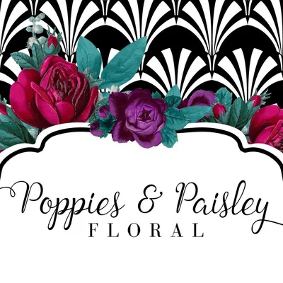 Poppies  Paisley Floral logo