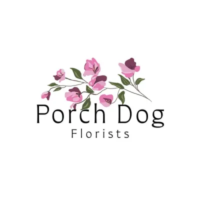 Porch Dog Florists logo