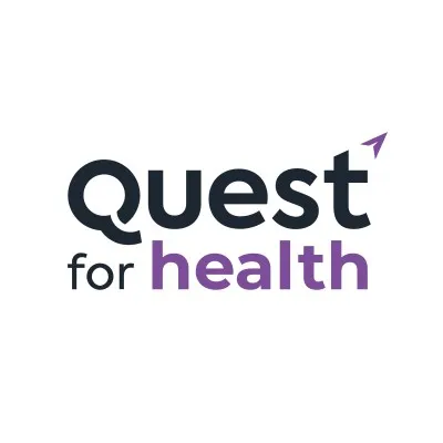 Quest for health logo