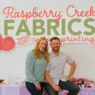 Raspberry Creek Fabrics logo