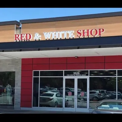 Red and White Shop
