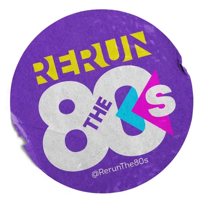 Rerun the 80s logo