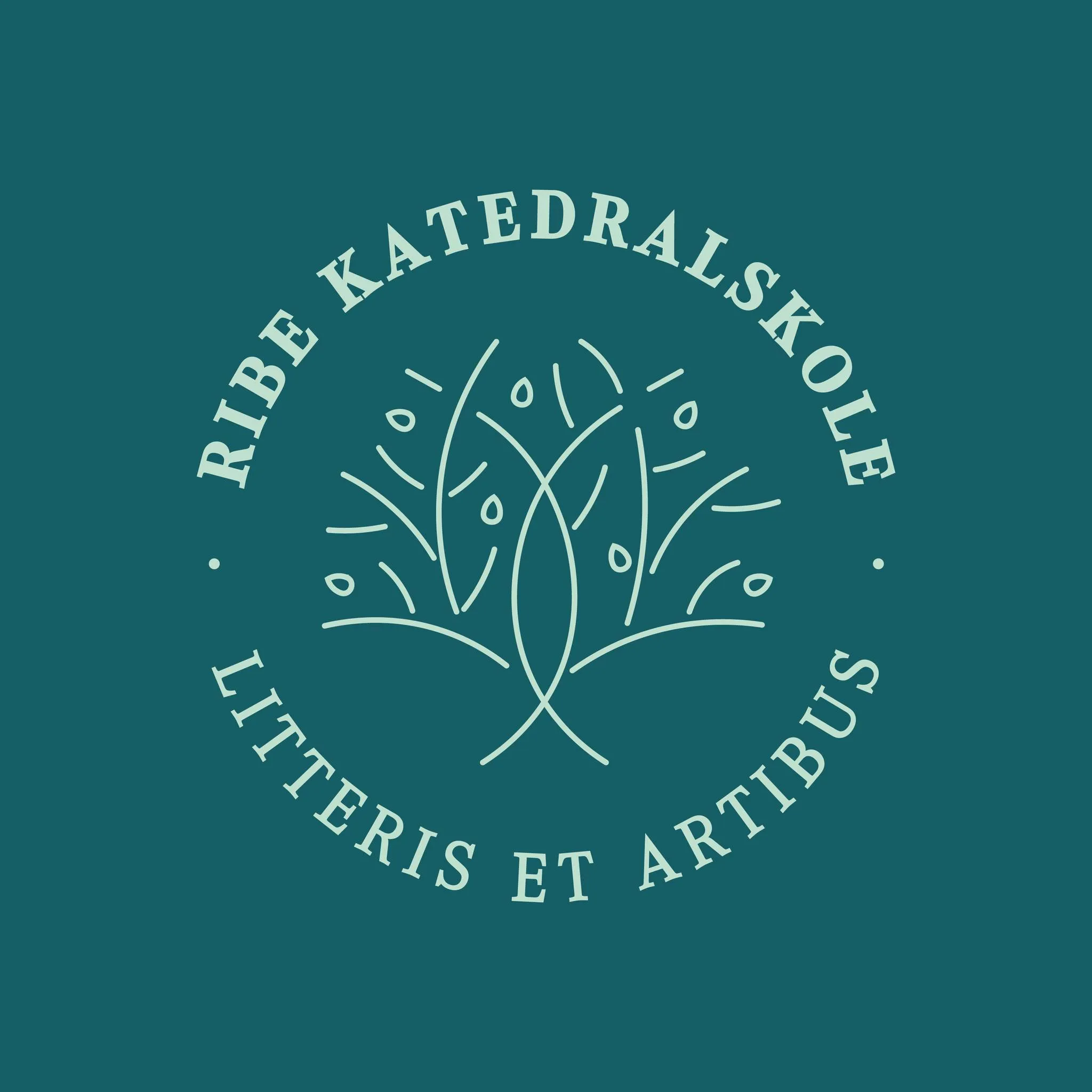 Ribe Katedralskole logo