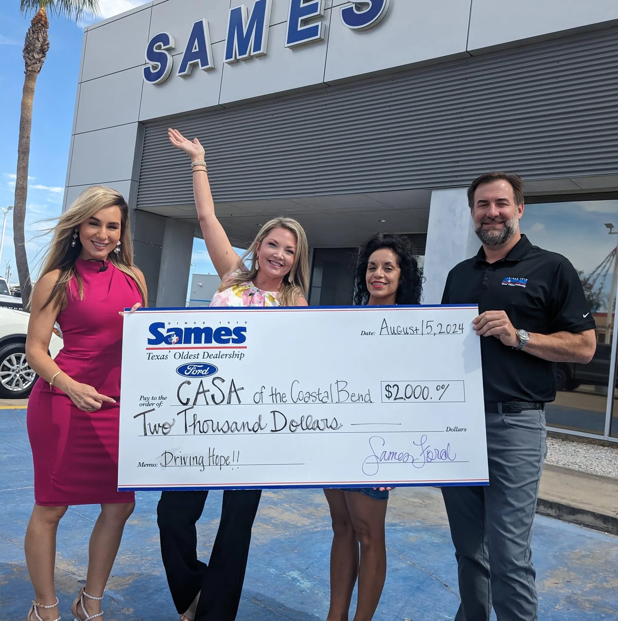 Sames Ford Corpus Christi logo