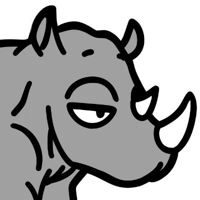 Sarcastic Rhino logo