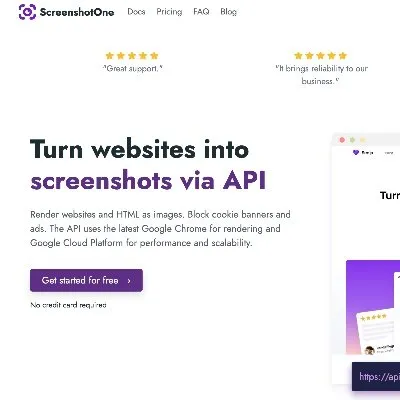 Screenshot API