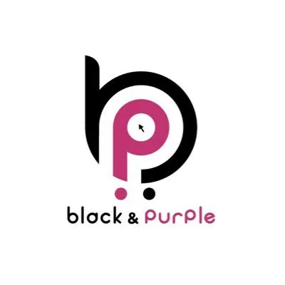 BLACK  PURPLE logo