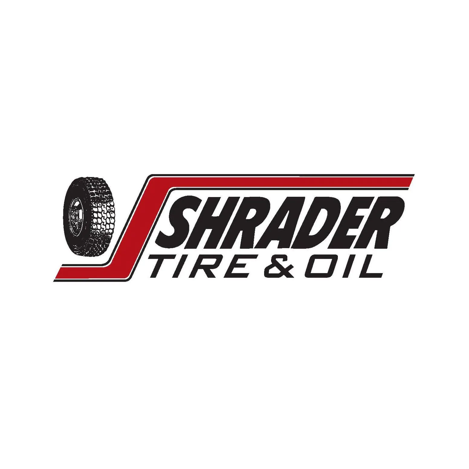 Shrader Tire and Oil logo