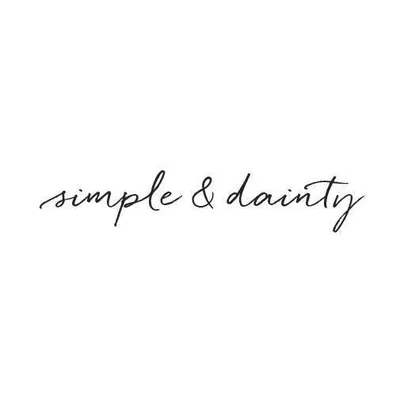 Simple  Dainty logo