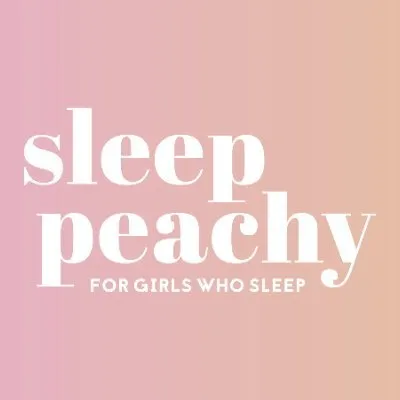 Sleep Peachy logo