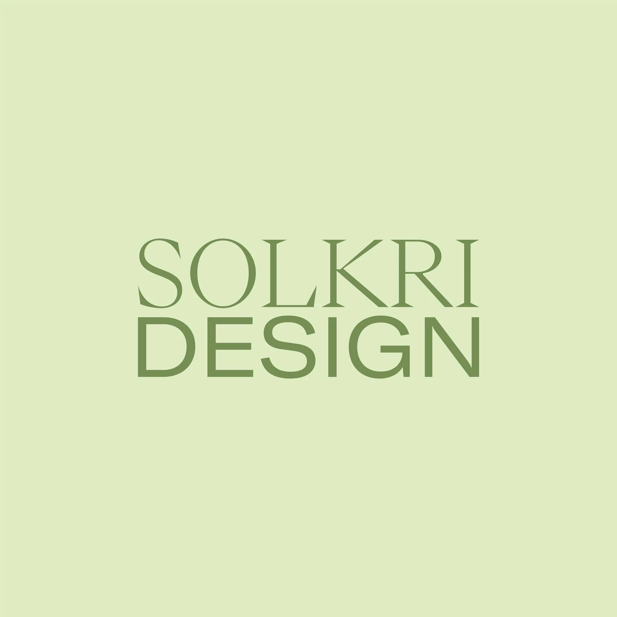 Solkri Design Logo