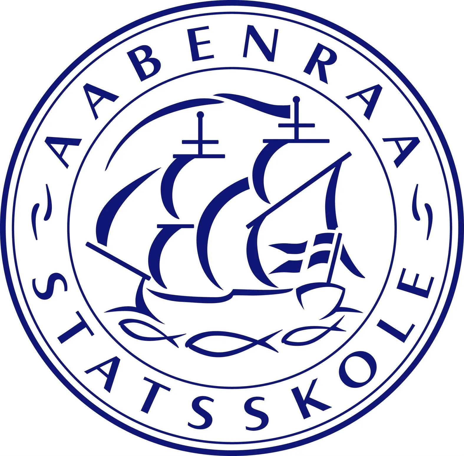 Aabenraa Statsskole logo