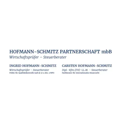 Hofmann-Schmitz Partnerschaft mbB