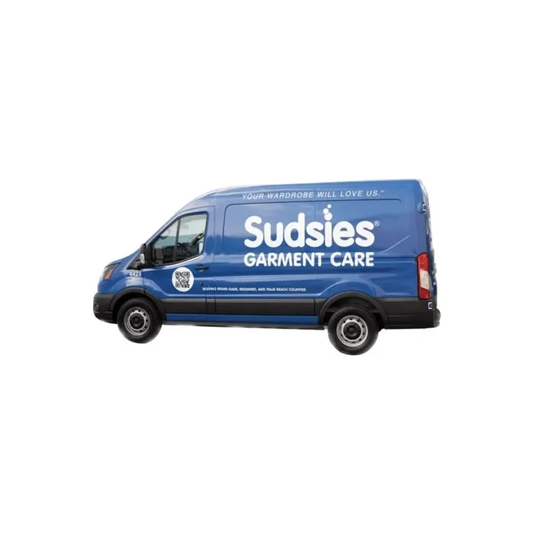Sudsies Dry Cleaners logo