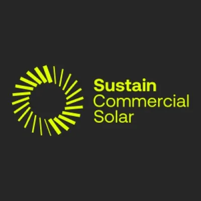 Sustain Commercial Solar logo