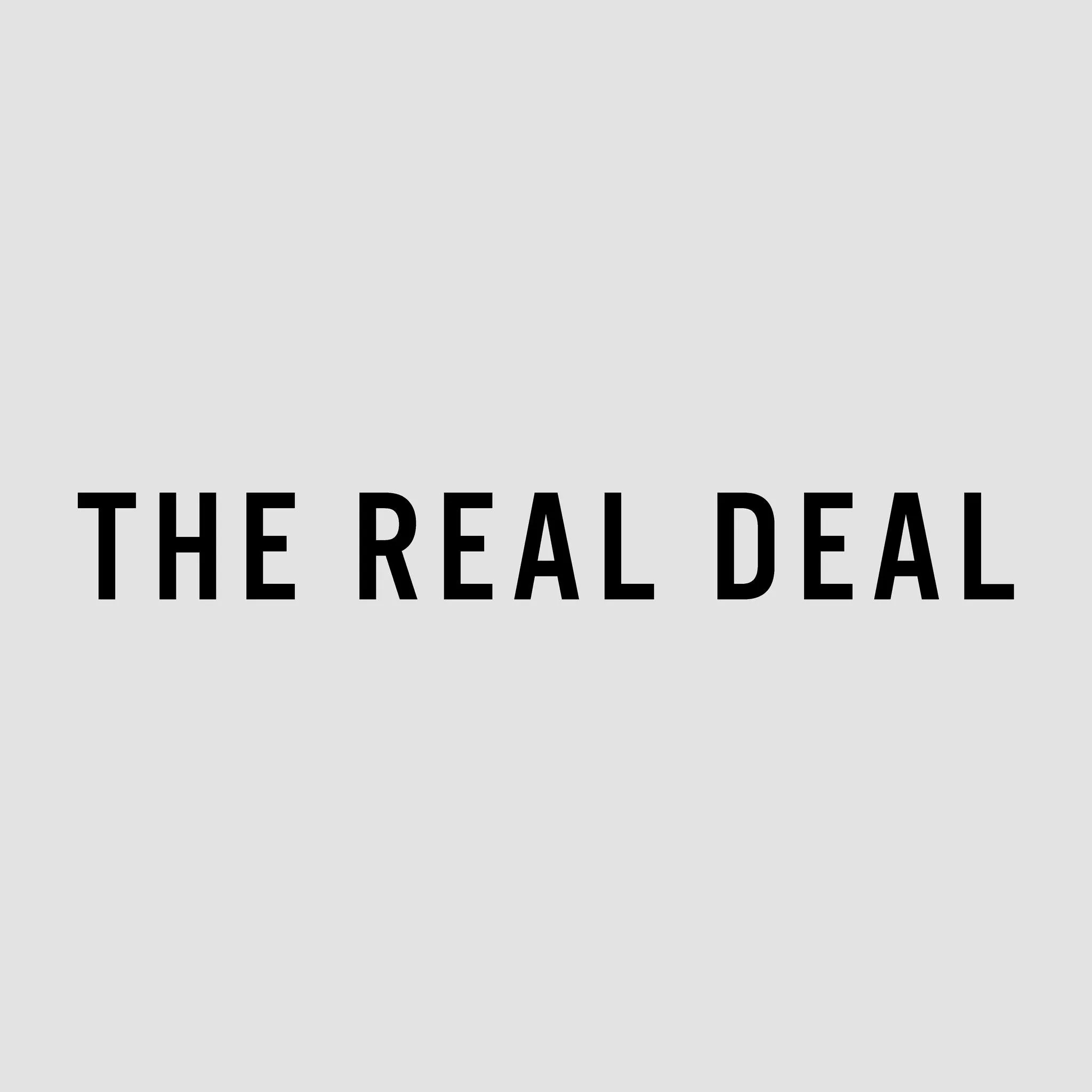 The Real Deal logo