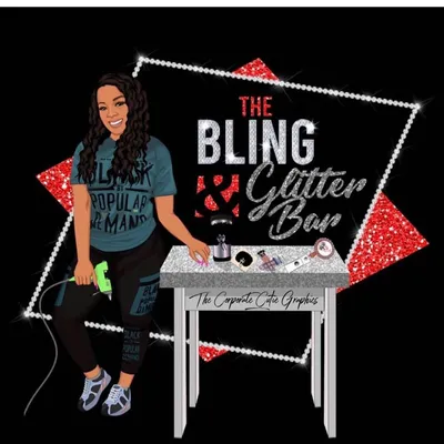 The Bling and Glitter Bar logo