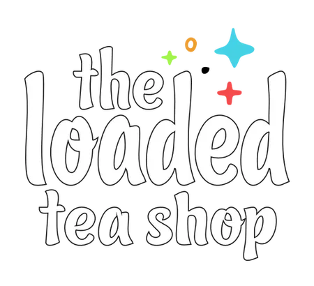 The Loaded Tea Shop light logo