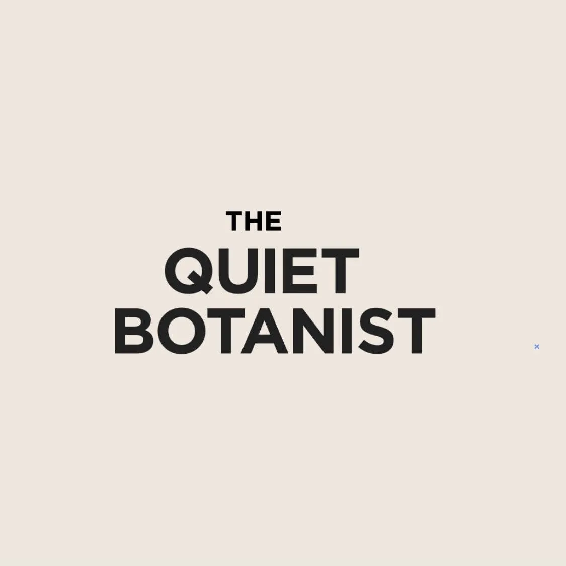Thequietbotanist