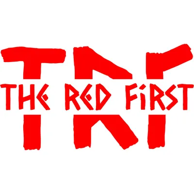 The Red First logo