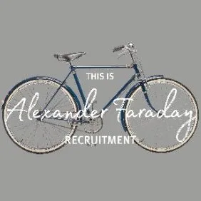 This is Alexander Faraday Recruitment logo