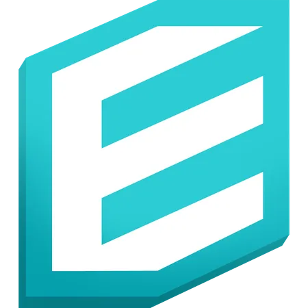 E logo