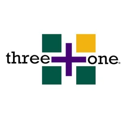 three+one logo