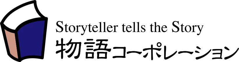 The Monogatari Corporation logo