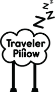 Traveler Pillow Logo