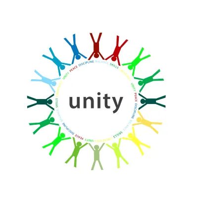 Unity Skolen logo