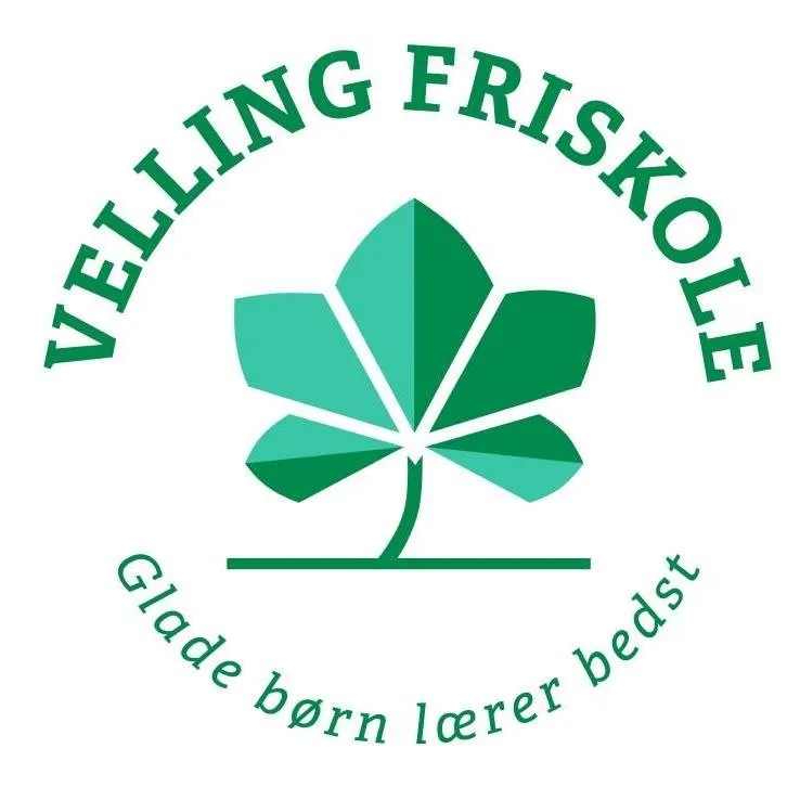 Velling Friskole logo