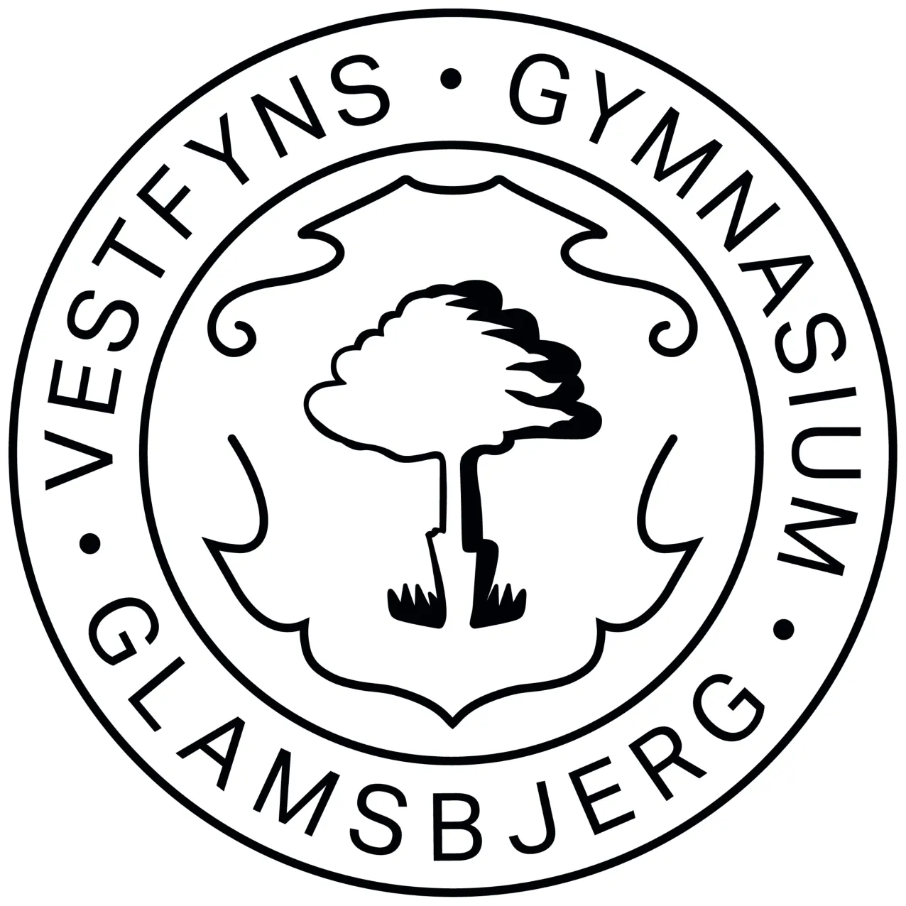 Vestfyns Gymnasium logo