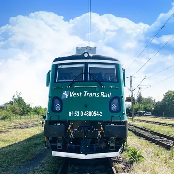Vest Trans Rail Logo